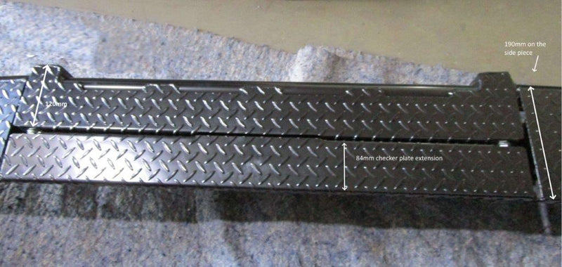 XROX Rear Step Tube Bar Suitable For Nissan Patrol GU