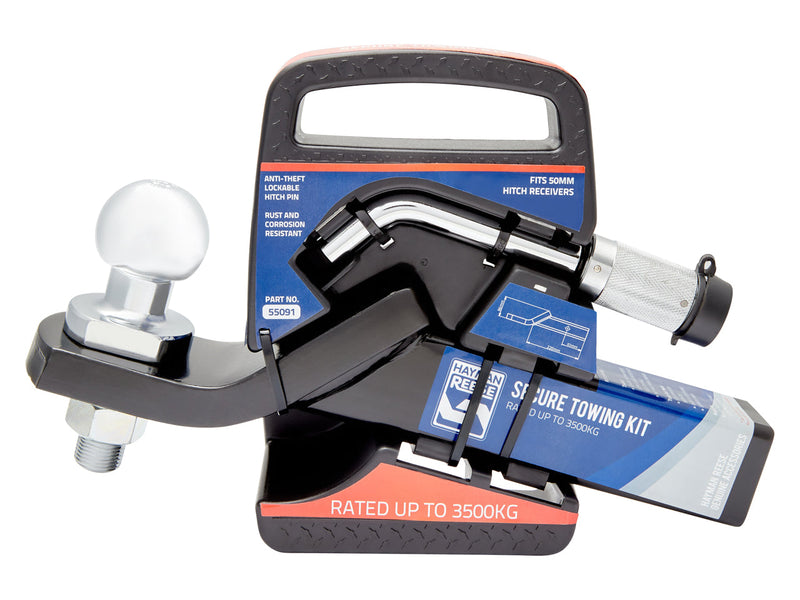 Hayman Reese Tow Ball Mount Security Kit – 3500kg Rated with Locking Pin