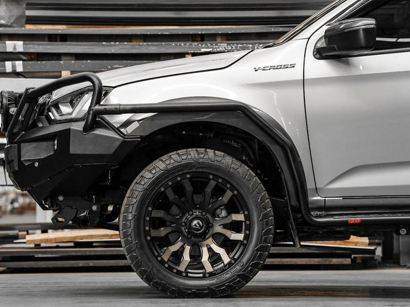 PIAK 4x4 Side Rails for Isuzu D-Max 2020-2023 Strong Steel Off Road Protection