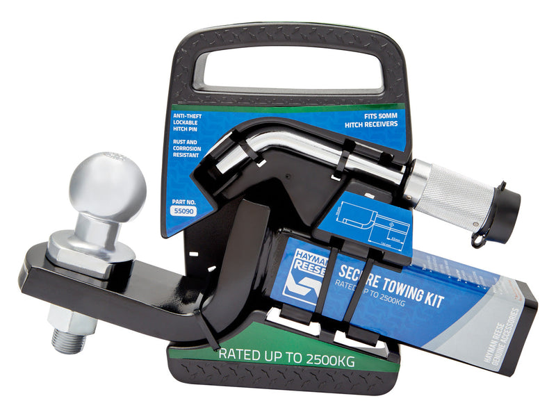 Hayman Reese Tow Ball Mount Security Kit – 2500kg Rated with Locking Pin