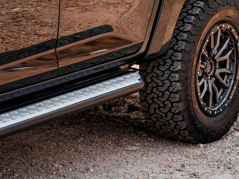 PIAK Roader Grey Side Steps for Mazda BT-50 2020 Onwards | Heavy Duty 4x4 Steps