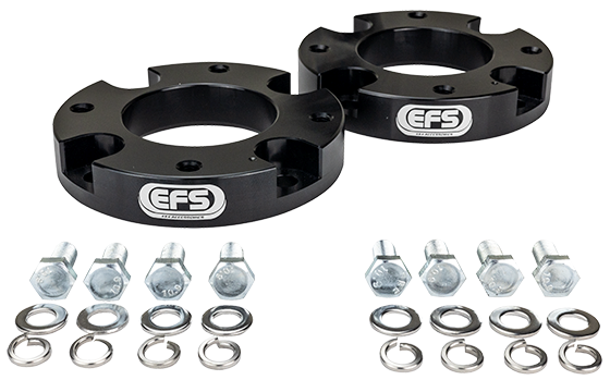 EFS Front Strut Spacers 25mm Lift - Suits Toyota LandCruiser 200 Series