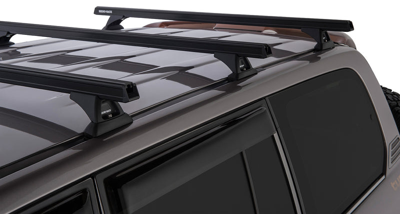 Rhino-Rack Heavy Duty RCH Black 3 Bar Roof Rack for / Suitable for LandCruiser 100 Series 4×4