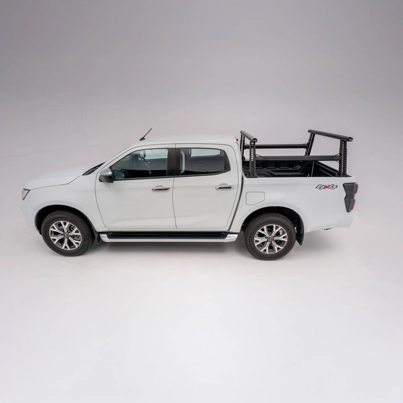 HSP Load Rack Pro Ladder Rack Suits Isuzu D-Max Gen 3 MY21+ Dual Cab Tub – Full Set (Front & Rear Legs + Joiner Bar) 1410-LR2-S