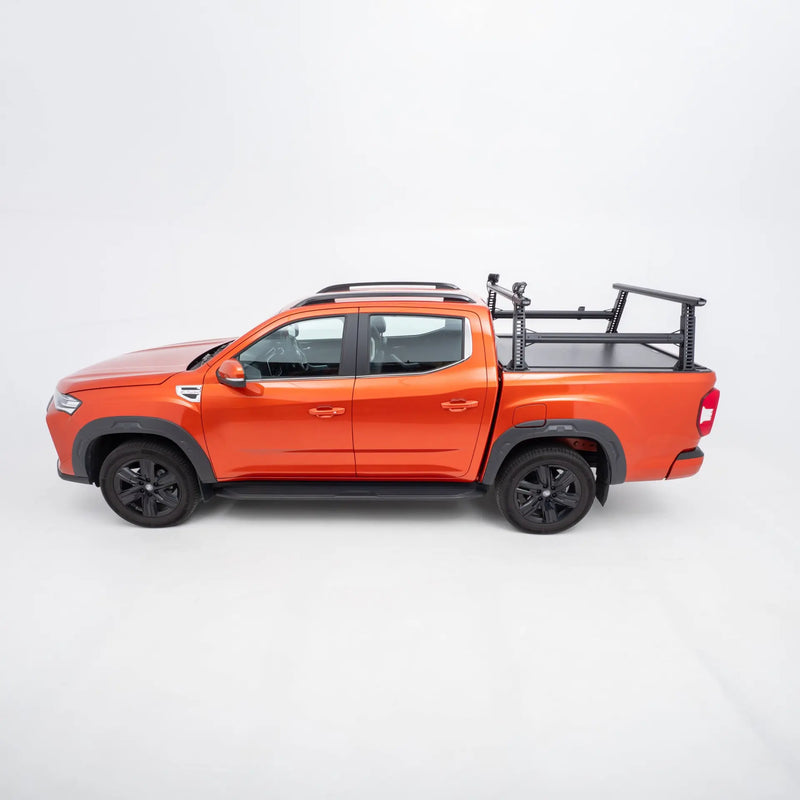 HSP Load Rack Pro Ladder Rack suits LDV T60 Dual Cab Tub 2018+ – Full Set (Front & Rear Legs + Joiner Bar, Suits Roll R Cover Series 3.5) – 1810-LR2-S-RC