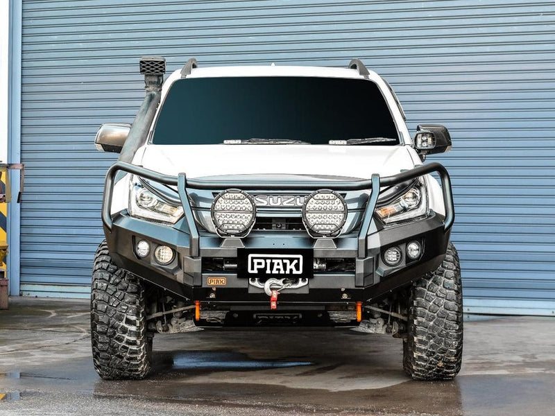PIAK Elite 3-Loop Bull Bar for Isuzu D-Max (2016-2020) | Orange Recovery Points