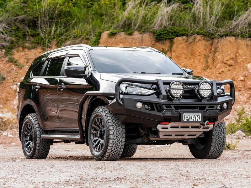 PIAK Genesis 4x4 Loop Bull Bar | Orange Recovery & Grey Bash – Isuzu MU-X 2021+