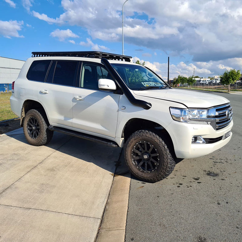 Toyota Landcruiser 200 Series 4" Stainless Steel Snorkel Kit (Mid Entry)