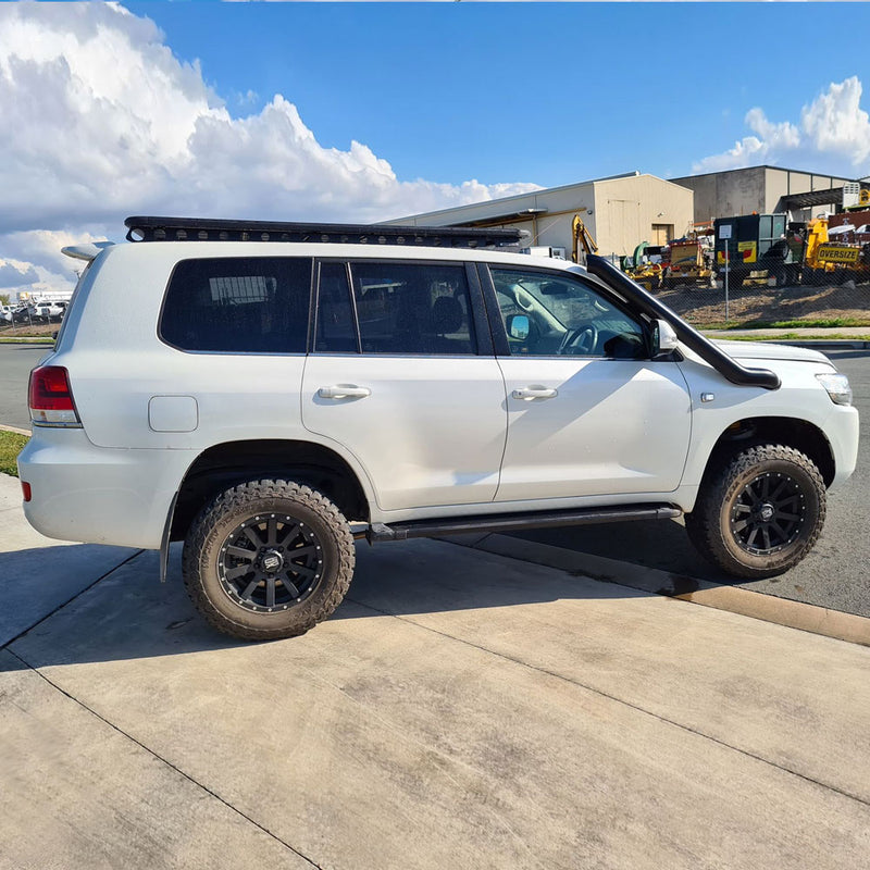 Toyota Landcruiser 200 Series 4" Stainless Steel Snorkel Kit (Mid Entry)