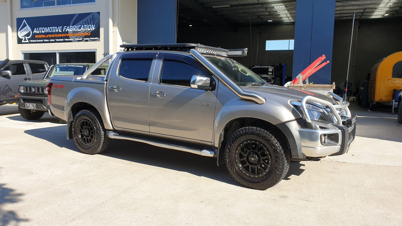 Isuzu DMAX/MUX 2012-2020 4" Stainless Steel Snorkel Kit (LONG)