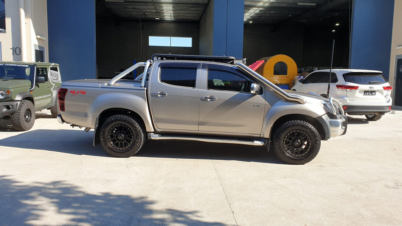 Isuzu DMAX/MUX 2012-2020 4" Stainless Steel Snorkel Kit (LONG)
