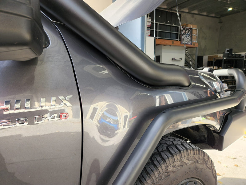 Toyota Hilux N80 4" Stainless Steel Snorkel Kit (Long) "Toyota Factory Replacement"