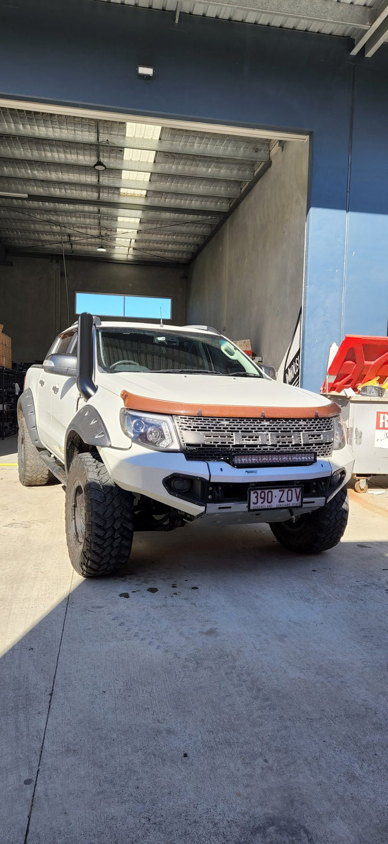 Ford Everest 5" Stainless Steel Snorkel Kit (SHORT)