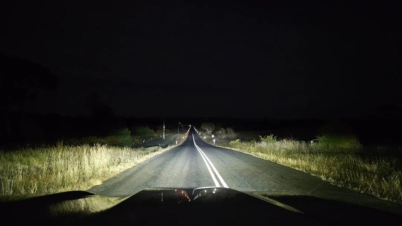 TrailBait Toyota Prado Behind-Grille Light Bar