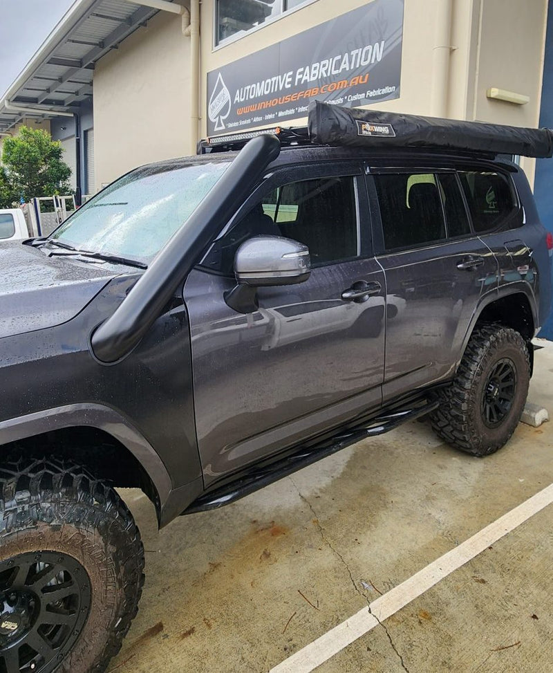 Toyota Landcruiser 300 Series 5" Stainless Steel Snorkel Kit (Short Entry)