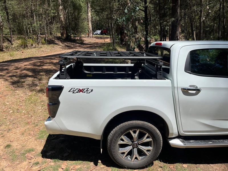 Buy HSP Load Rack JNR Tub Rack Full Set (1810-LJ1) for LDV T60 Dual Cab 2018+. Mounts direct to tub. Includes front & rear legs. Durable, practical, and stylish.