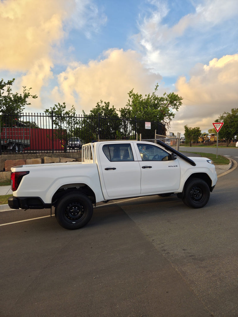 Toyota Hilux N90 Dual 4" Stainless Steel Snorkel Kit (Short)