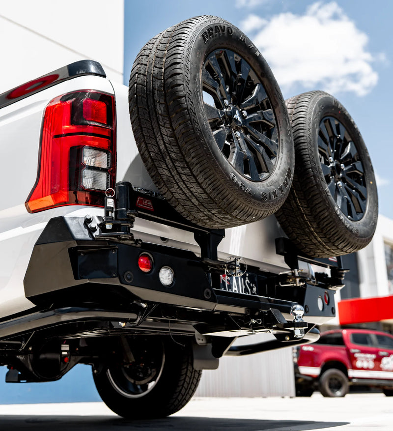 Triton MV 2024-On 022-02 Rear Wheel Carrier Dual Wheels Carrier Package