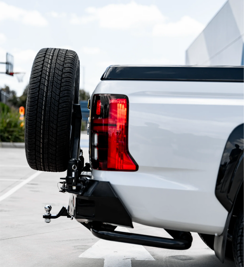 Triton MV 2024-On 022-02 Rear Wheel Carrier Single Jerry can Holder Package