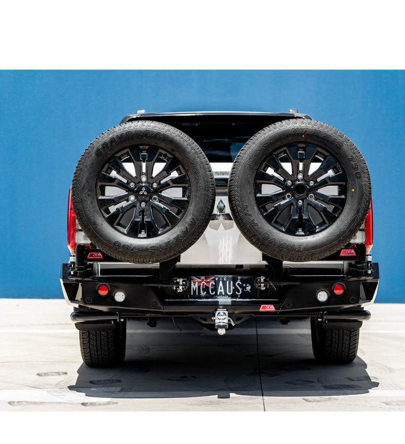 Triton MV 2024-On 022-02 Rear Wheel Carrier Dual Wheels Carrier Package