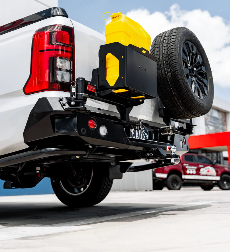 Triton MV 2024-On 022-02 Rear Wheel Carrier Single Jerry can Holder Package