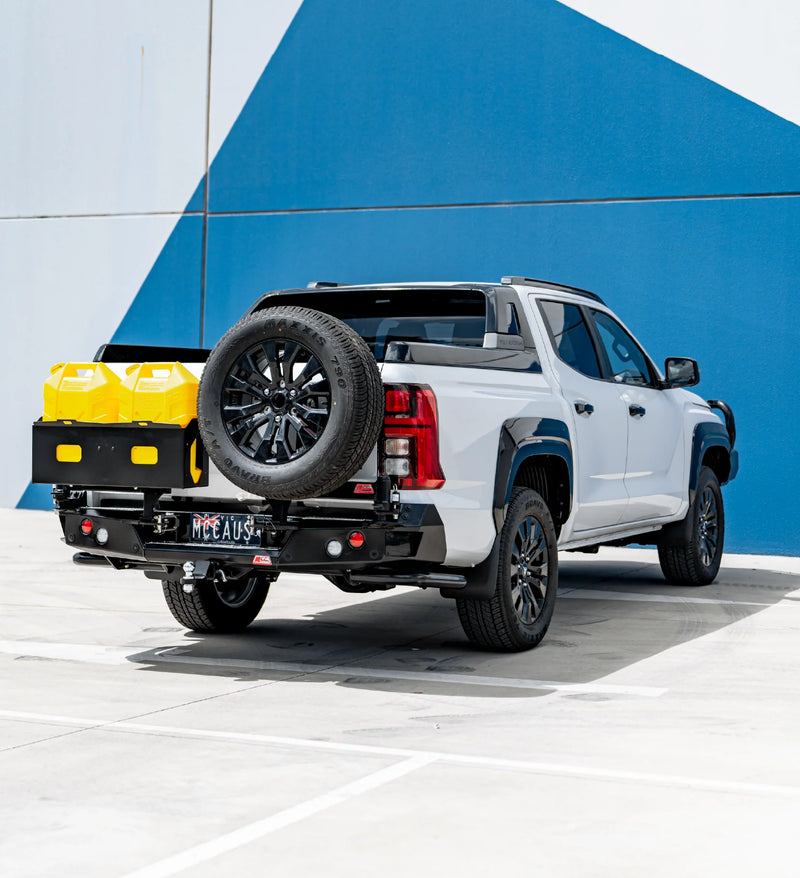 Triton MV 2024-On 022-02 Rear Wheel Carrier Double Jerry Can Holder Package
