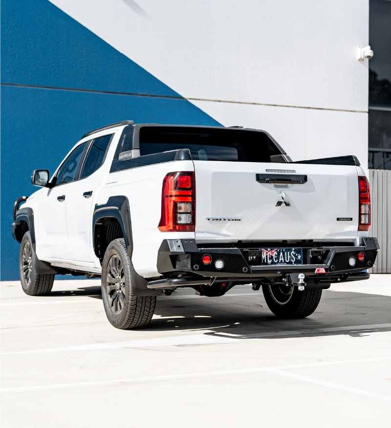 Triton MV 2024-On 022-02 (Lane Assist Compatible) 022-02 Rear Wheel Carrier Bar Only with Side Tube Protection Package
