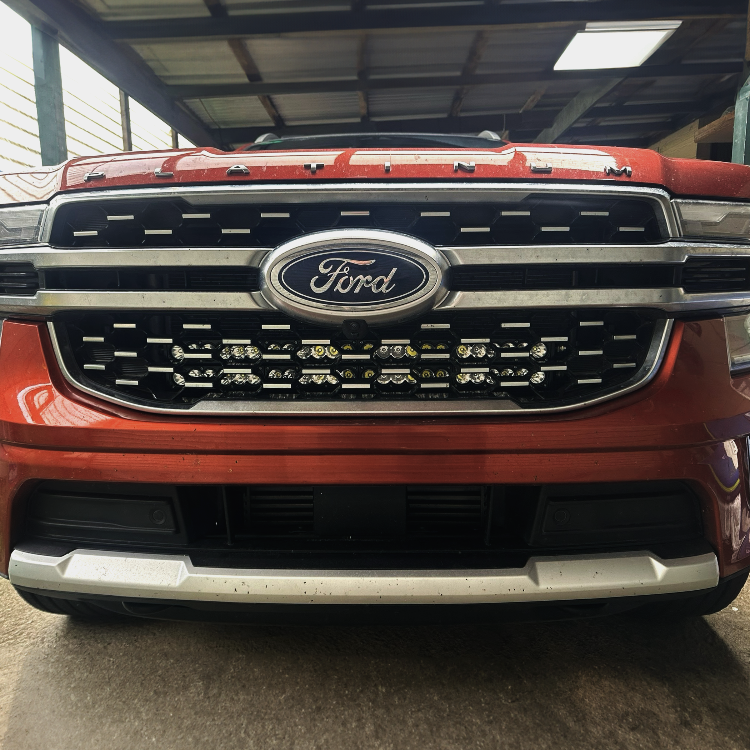 TrailBait Ford Next-Gen Ranger Behind-Grille Light Bar