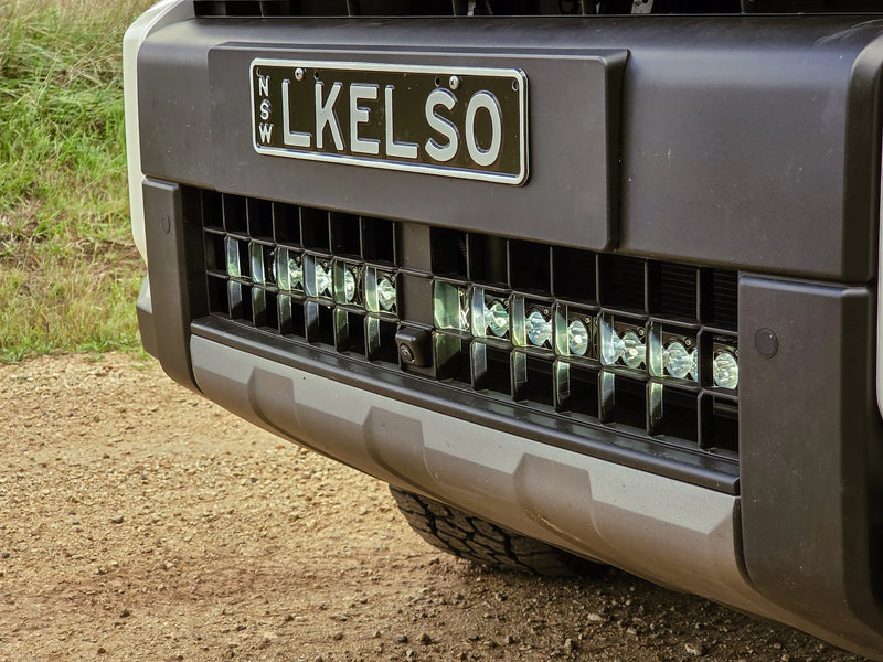 TrailBait Behind-Grille Light Bar Kit for Toyota Prado 250 (2024+)