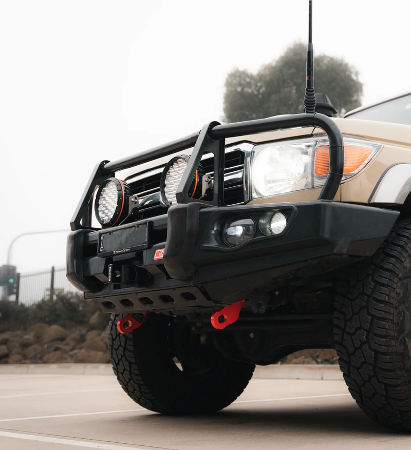 Land Cruiser 70 series 2007-Current Rated Recovery Points (Pair) Suitable with all MCC Bull Bars