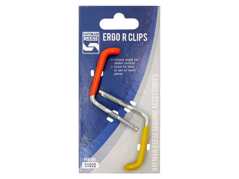 Hayman Reese Ergo Clips – Ergonomic Hitch Pin Retainers for Towbars