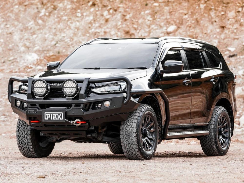 PIAK Genesis 4x4 Loop Bull Bar | Orange Recovery & Black Bash – Isuzu MU-X 2021+