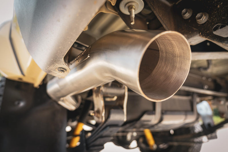 Torqit 3.5″ Single Exit Exhaust for Toyota Landcruiser 78 Series 4.5L (2016–2024)