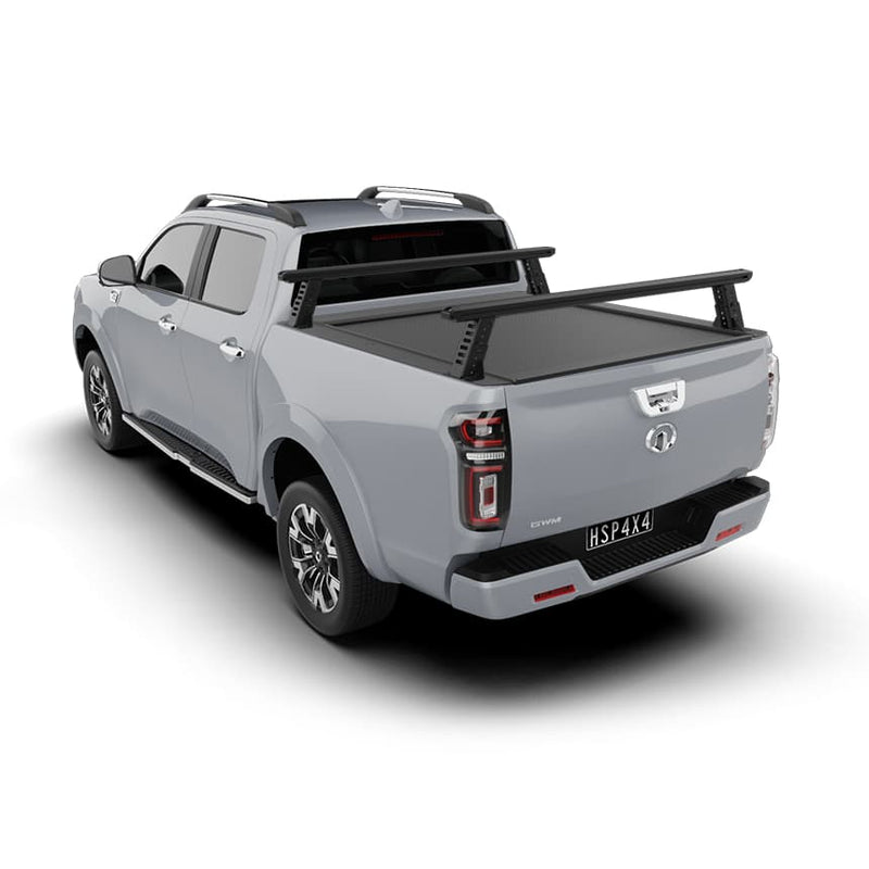 HSP Load Rack JNR Tub Rack Suits GWM Haval Cannon Fits Dual Cab Roll R Cover – Full Set (Front & Rear Legs) 2020+ 1310-LJ1-RC