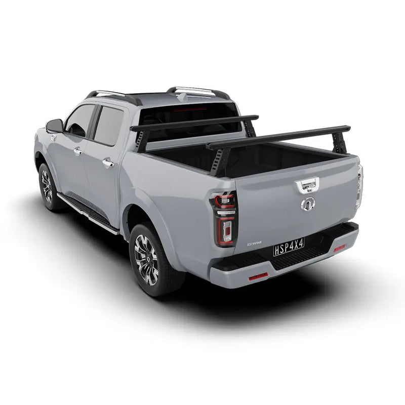 HSP Load Rack JNR Tub Rack Suits GWM Haval Cannon Fits Dual Cab Direct to Tub – Full Set (Front & Rear Legs) 2020+ 1310-LJ1