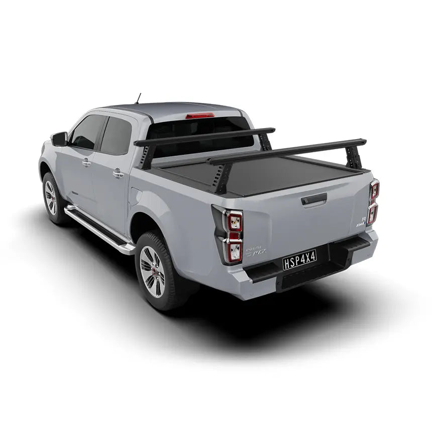 HSP Load Rack JNR Tub Rack Suits Isuzu D-Max Gen 3 MY21+ Dual Cab Roll R Cover S3.5 – Full Set (Front & Rear Legs) 1410-LJ1-RC