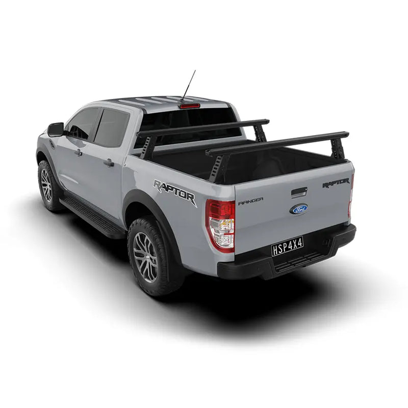HSP Load Rack JNR Tub Rack Suits Ford Ranger/Raptor PX Fits Dual Cab Direct to Tub – Full Set (Front & Rear Legs) 2011–2022 1220-LJ1