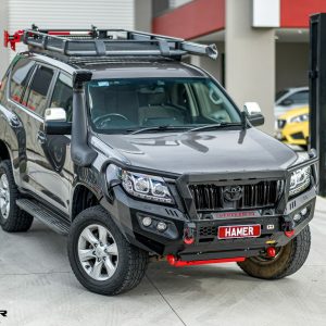 Hamer 4x4 Bull Bar King Series Plus (incl. 3.5T Rated Recovery Points) Suitable For Toyota Landcruiser Prado Prado 150 Series 2009-2013