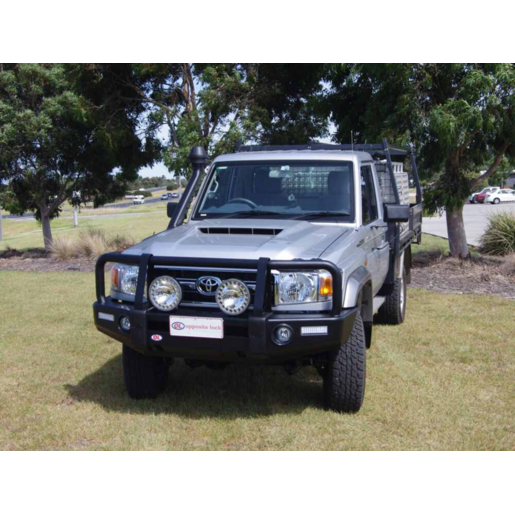 Opposite Lock 3 Loop Bull Bar for Toyota LandCruiser 70 Series (03/2007–On)