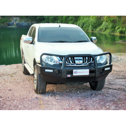 Opposite Lock 3 Loop Bull Bar for Mitsubishi Triton MQ (01/2015–On)