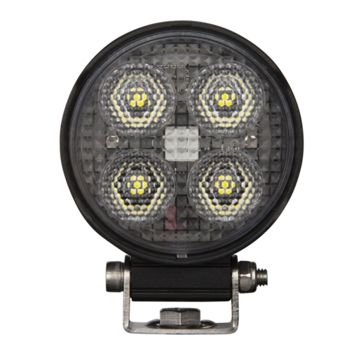 RoadVision LED Work Light RWL9424RF Compact Round Flood Beam 25W 10-30V to Suit 4WDs, Utes, Machinery & Utility Fitouts