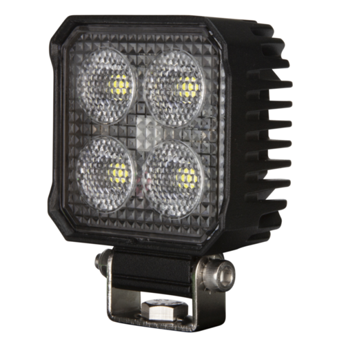 RoadVision LED Work Light RWL9424SF Compact Square Flood Beam 25W 10-30V to Suit 4WDs, Utes, Utility Vehicles & Equipment