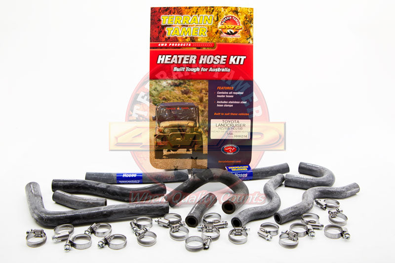 HEATER HOSE KIT SUITABLE FOR REAR HEATER