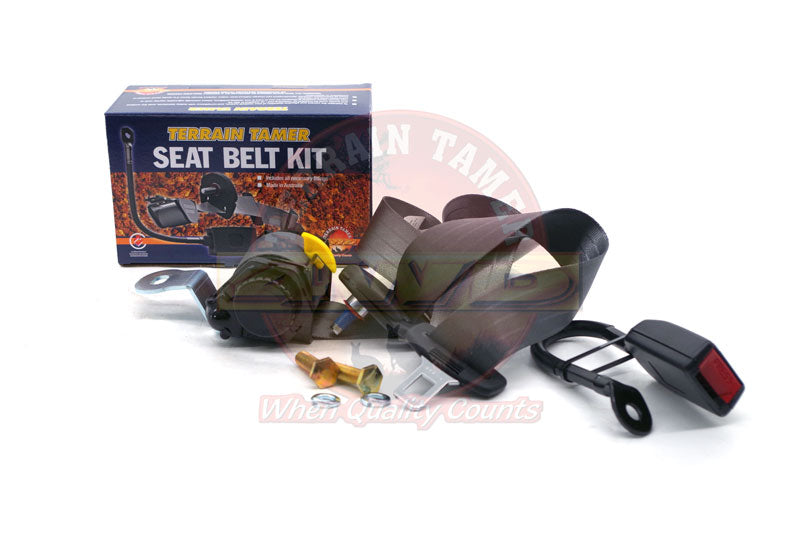 SEAT BELT FRONT PASSENGER SIDE BUCKET WILL NOT SUITABLE FOR AIR BAG