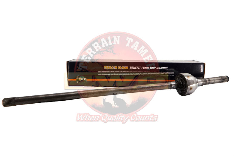 CV & AXLE ASSY L/H WITHOUT FREE WHEEL HUB