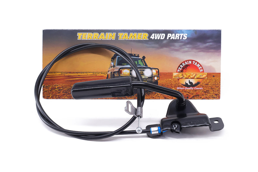 LEVER SUB ASSY RECLINING REMOTE CONTROL RH BLACK TRIM