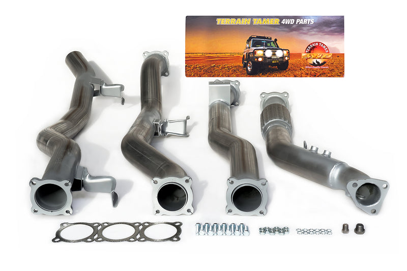 EXHAUST KIT WITH DPF AND MUFFLER REMOVAL