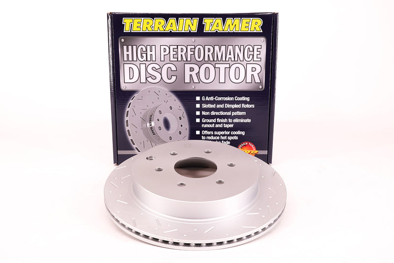 T/T DIMPLED & SLOTTED ROTOR REAR