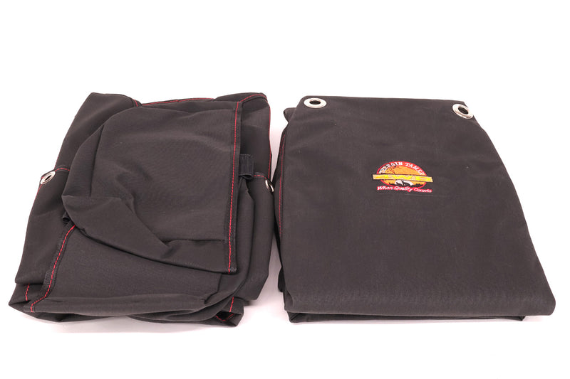 SEAT COVER SET D/S & P/S SUITABLE FOR TERRAIN TAMER SEATS ONLY BLACK