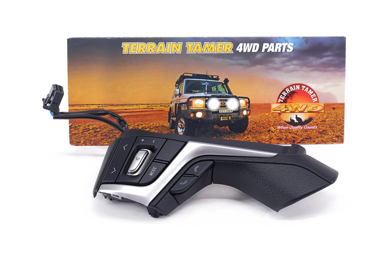 SWITCH STEERING PAD L/H BLACK TRIM
